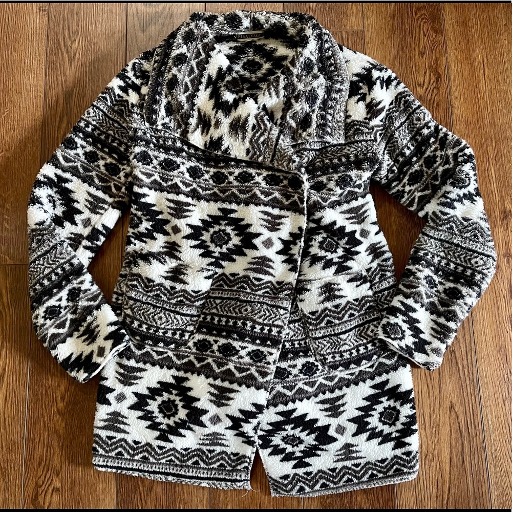 PJ Salvage Cozy Fleece - Aztec Southwestern Design